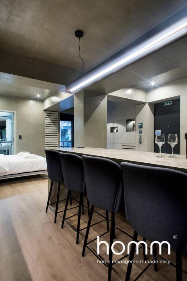Unique Urban Homm Studio In Piraeus, Alkiviadou Apartamento Exterior foto