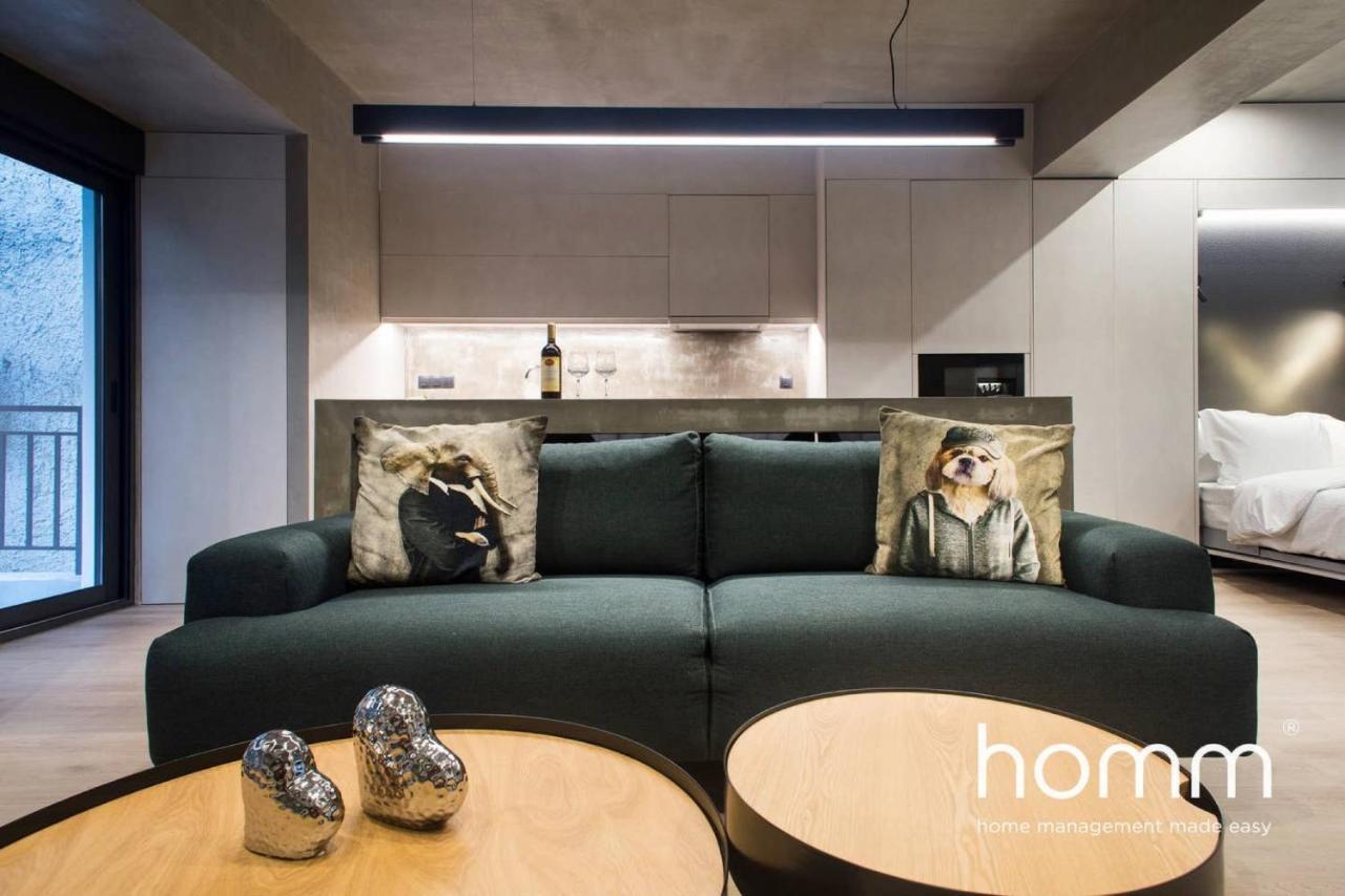 Unique Urban Homm Studio In Piraeus, Alkiviadou Apartamento Exterior foto