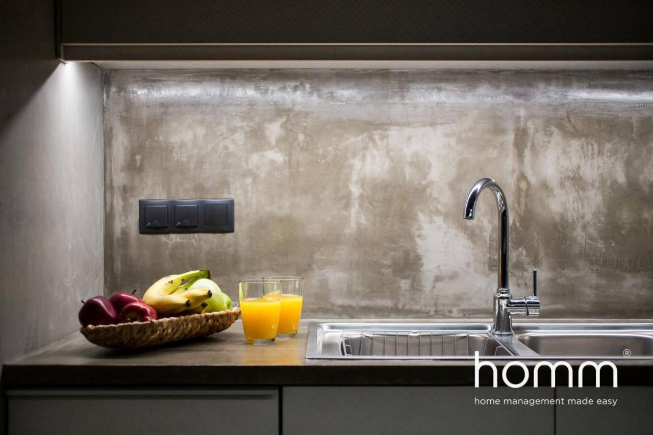 Unique Urban Homm Studio In Piraeus, Alkiviadou Apartamento Exterior foto