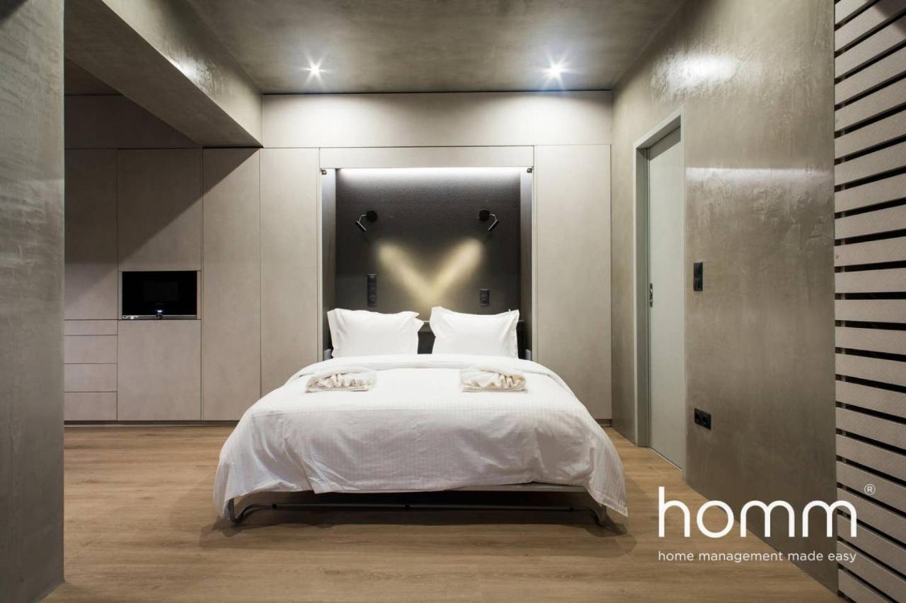 Unique Urban Homm Studio In Piraeus, Alkiviadou Apartamento Exterior foto