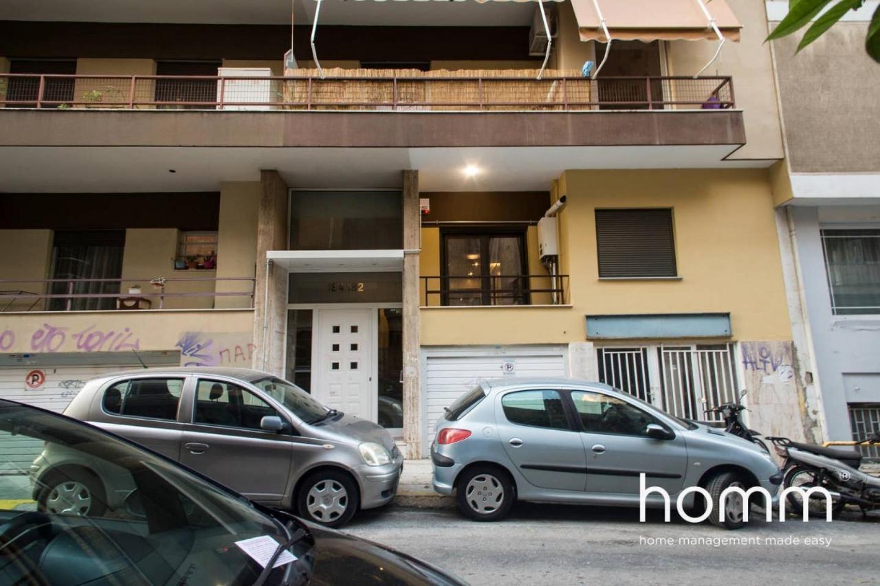 Unique Urban Homm Studio In Piraeus, Alkiviadou Apartamento Exterior foto
