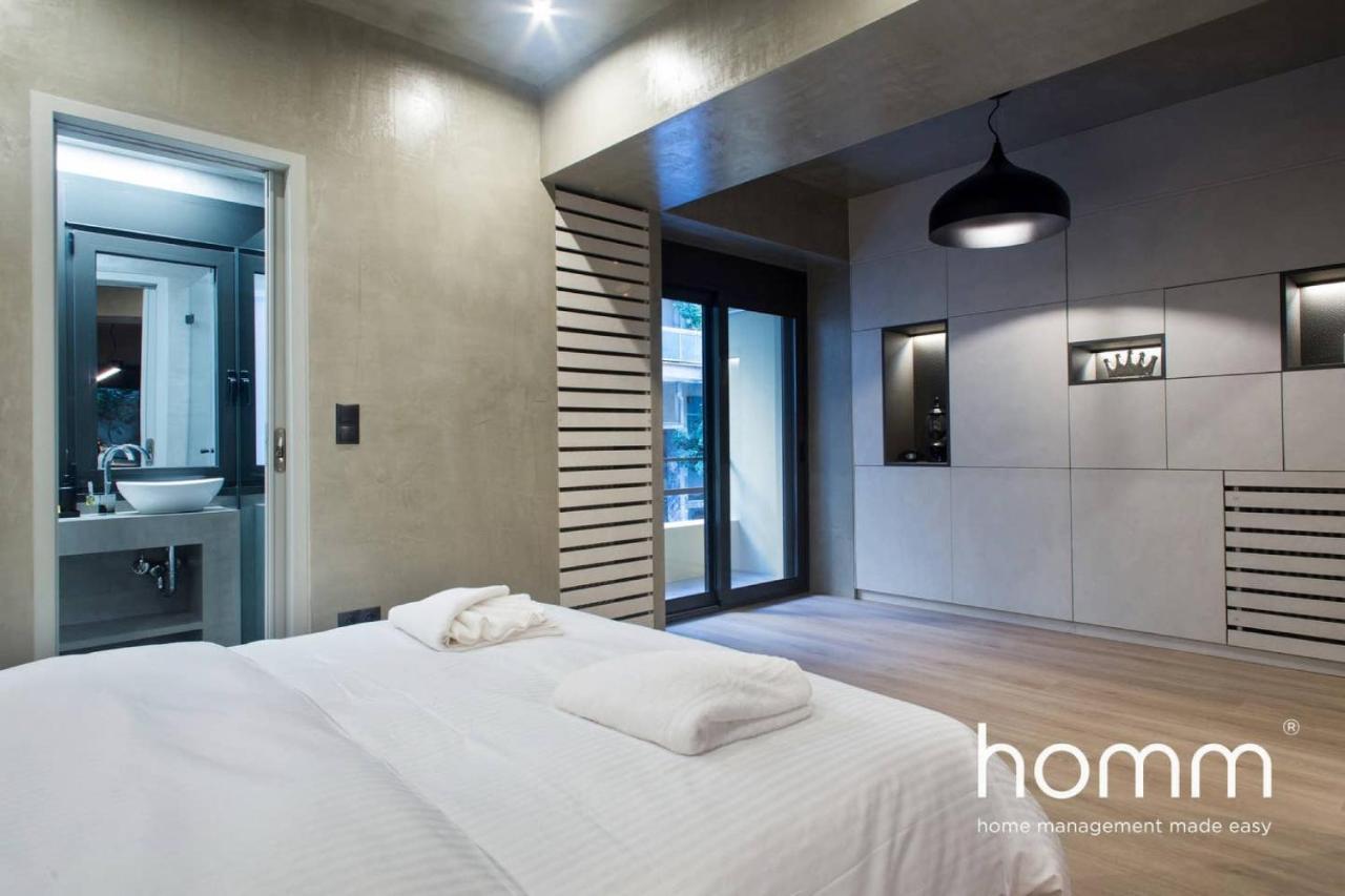 Unique Urban Homm Studio In Piraeus, Alkiviadou Apartamento Exterior foto