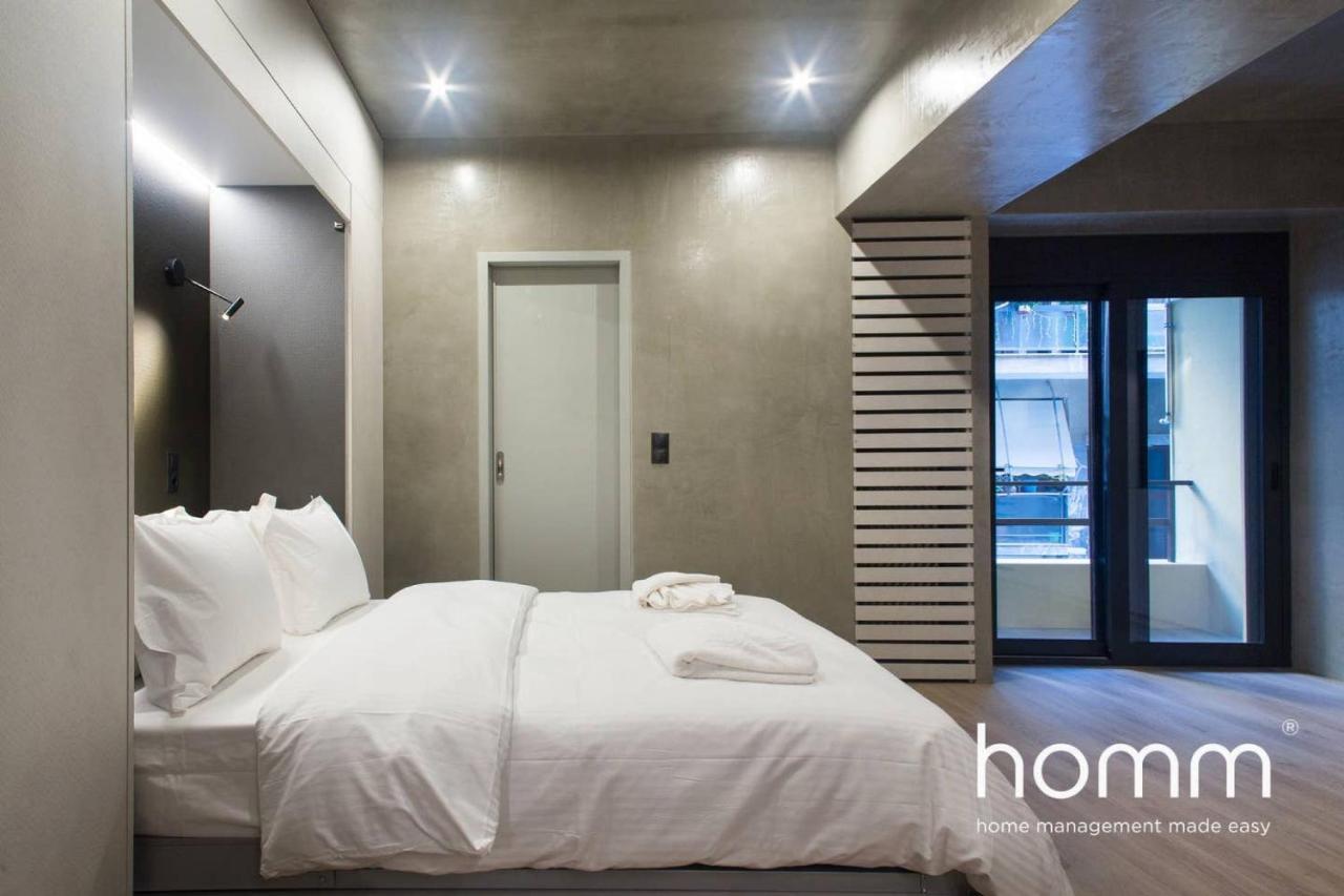 Unique Urban Homm Studio In Piraeus, Alkiviadou Apartamento Exterior foto