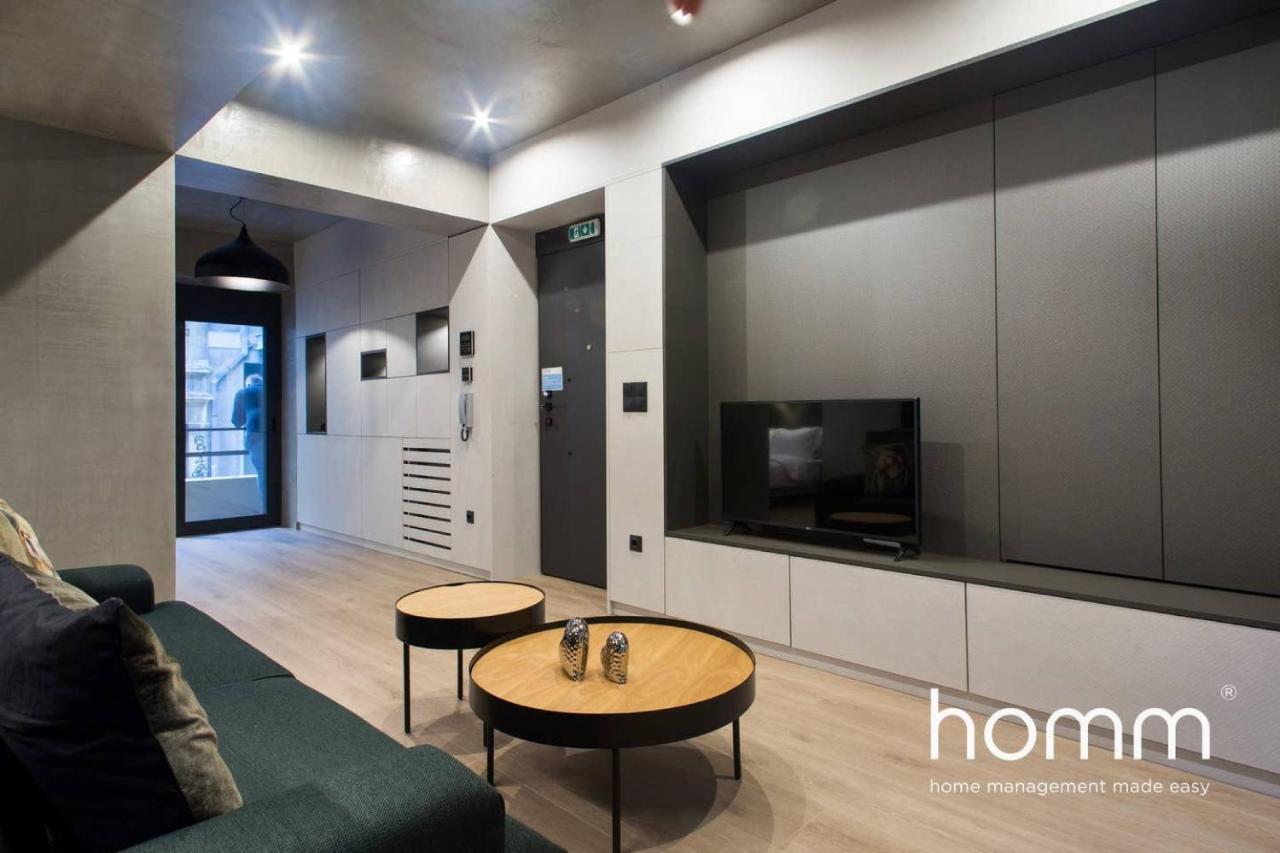 Unique Urban Homm Studio In Piraeus, Alkiviadou Apartamento Exterior foto